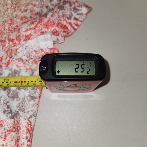 Nappa Valley Womens Plus 1X Coaral Geometric Print Short Sleeve Pullover 4173 - Picture 6 of 8